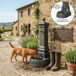 Fontana in Ghisa da Giardino 100 cm – Elegante e Resistente
