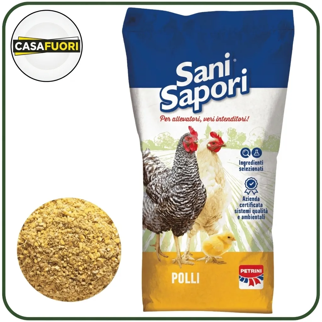 Alimento Completo per Polli e Galline 25kg