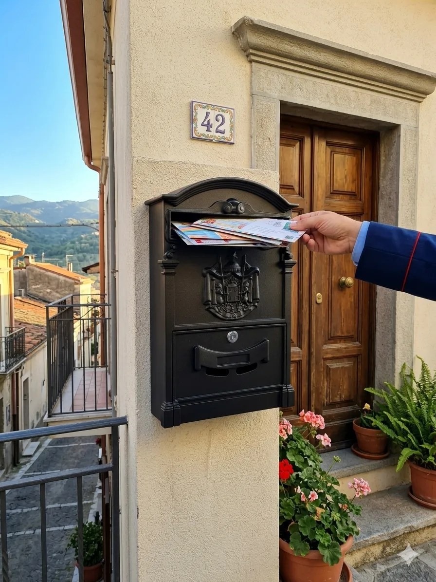 Cassetta Postale Reale da Esterno con Serratura