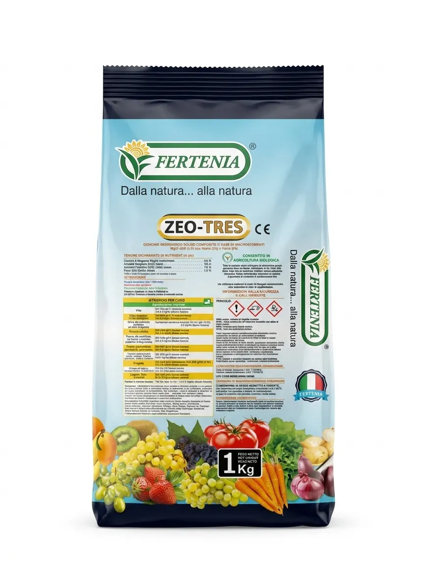 Zeo-Tres Fertenia 1 Kg Concime Inorganico Zeo-Tres Fertenia 1 Kg Concime Inorganico