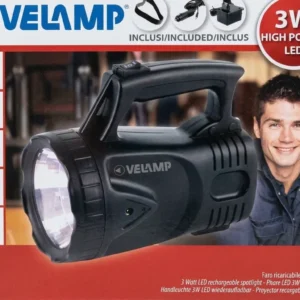 Faro Torcia LED Ricaricabile Velamp