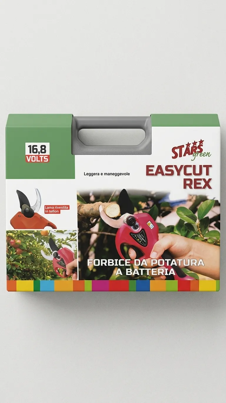 Forbice da Potatura a Batteria Stars Forbice da Potatura a Batteria Stars Green Easycut