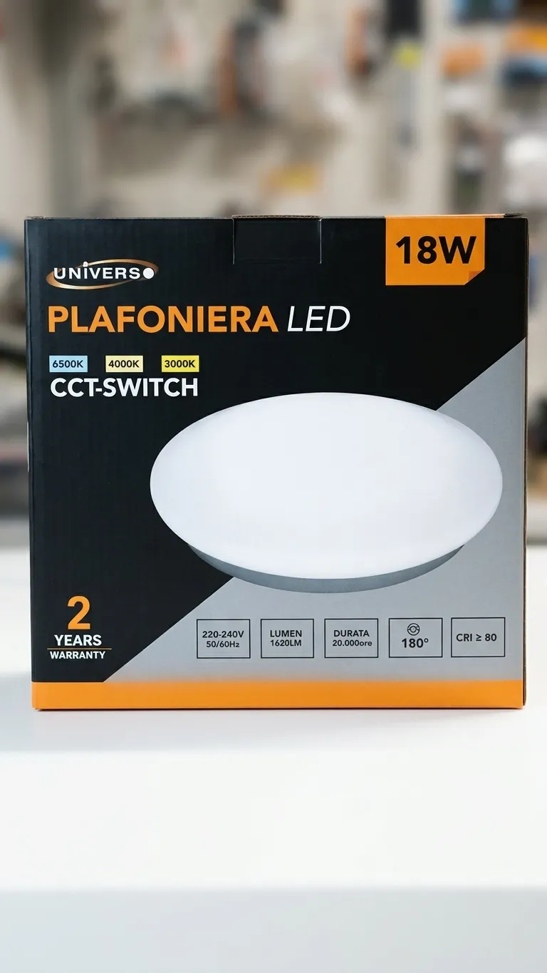 plafoniera LED 18W